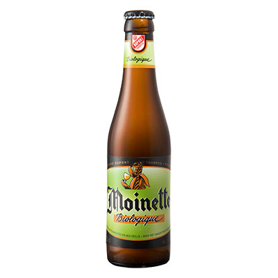 5410702000539 Moinette Bio<sup>1</sup> - 33cl Bière biologique refermentée en bouteille (contrôle BE-BIO-01)